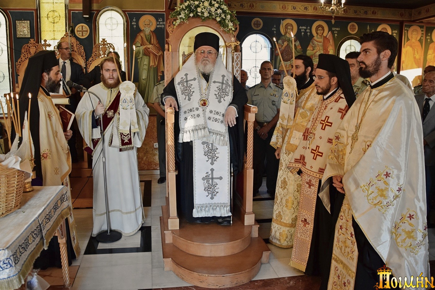 Ο εορτασμός του Γενεσίου της Θεοτόκου στην Ανώτερη Στρατιωτική Διοίκηση Εσωτερικού και Νήσων